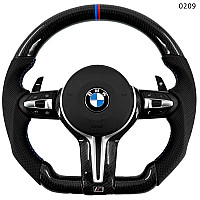 Carbon τιμόνι με έγχρωμες ραφές BMW 5 6 7 F series M sport - 0209 - Sellzone.bg Carbon τιμόνι με έγχρωμες ραφές BMW 5 6 7 F series M sport - 0209